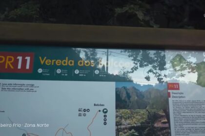 Ribeiro Frio: a exploração piscícola de trutas da Madeira, o miradouro dos Balcões e o Parque Florestal da Laurissilva