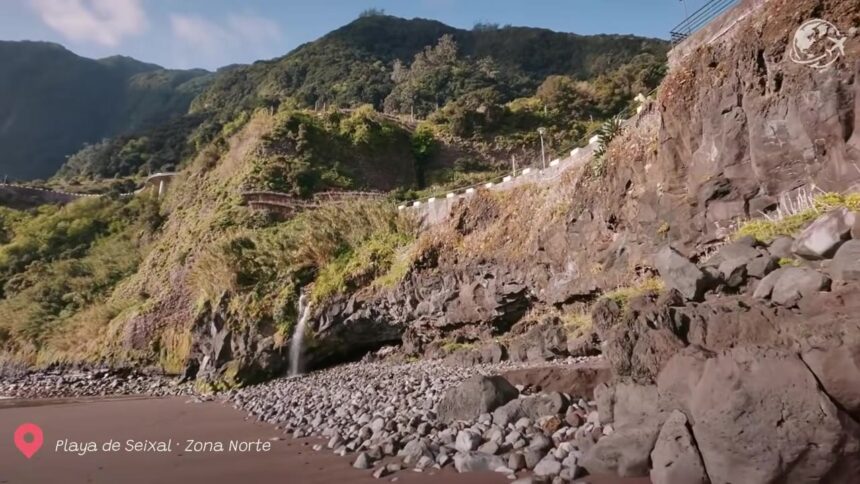 Playa de Seixal, Madeira: la cala de arena negra y las piscinas naturales de la isla